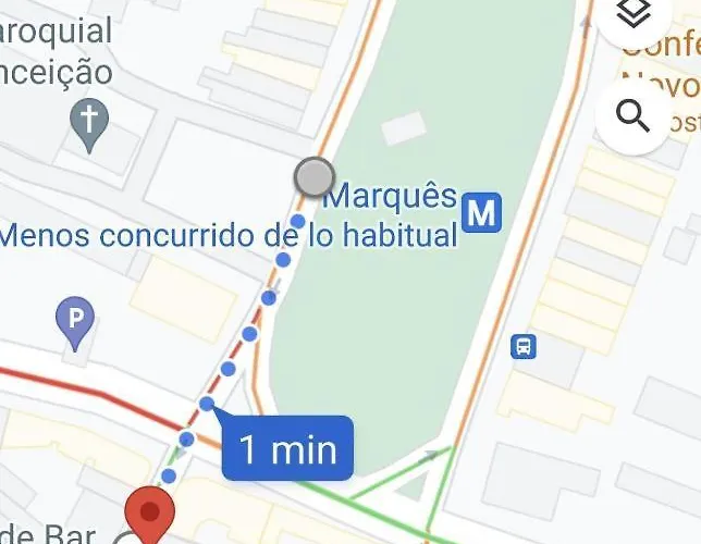 Downtown With Parking Next To Subway Апартаменты Порту