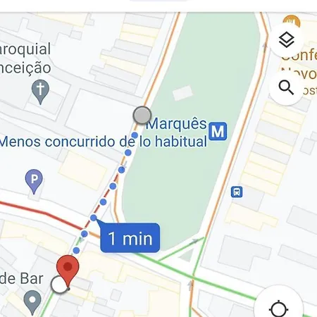 Downtown With Parking Next To Subway Апартаменты Порту