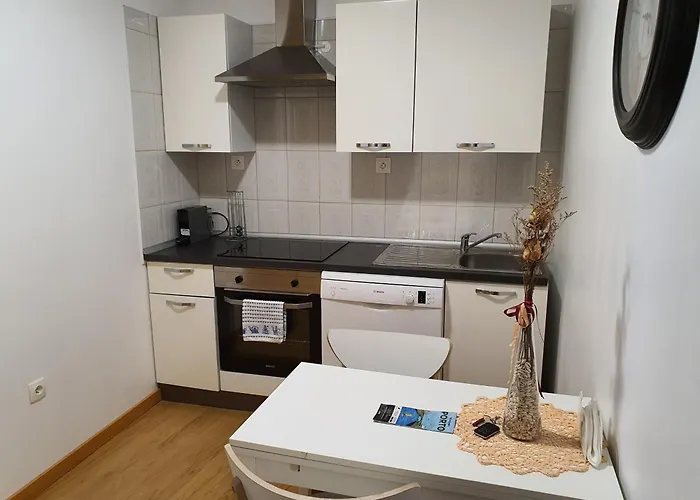 Downtown With Parking Next To Subway